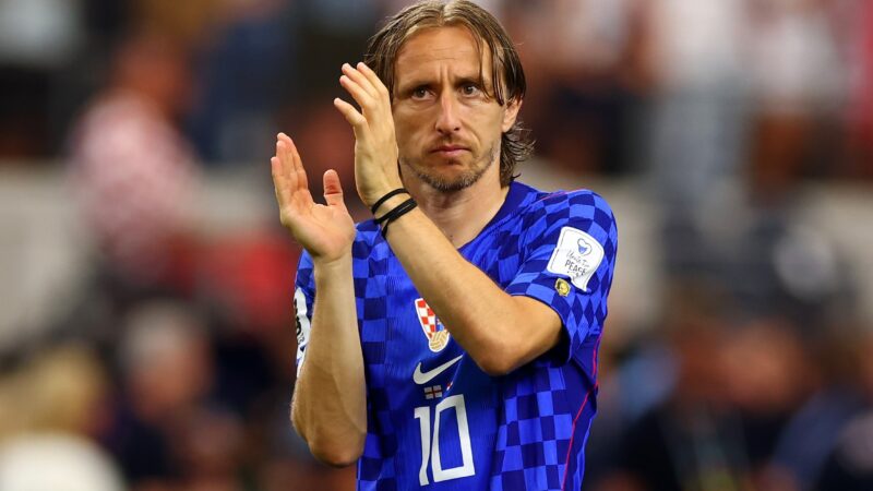 Modric completa 200 jogos pela Croácia e amplia recorde