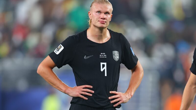 Haaland freia empolgação e não crê em Noruega candidata ao título da Copa: “Temos que ser realistas”