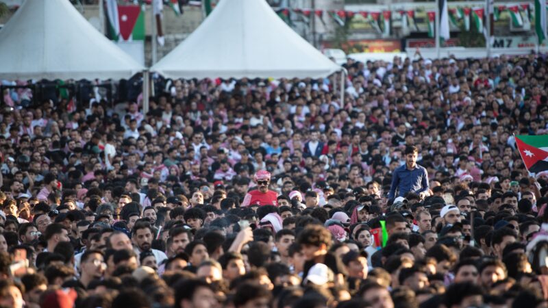 Festa para ver jogo da Jordânia na Copa do Mundo termina com uma morte e oito feridos