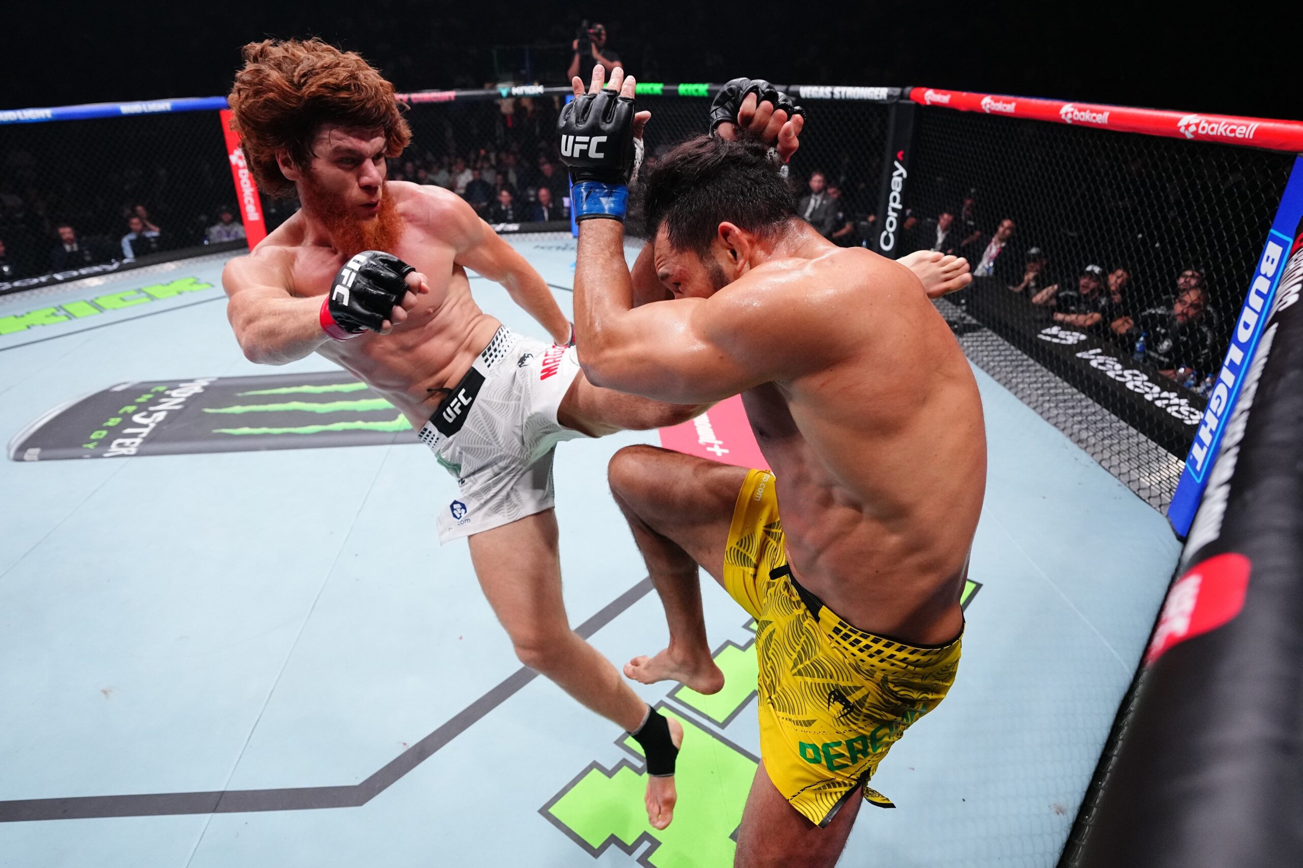 Michel Pereira é derrotado, e Matheus Camilo cala arena com nocaute no UFC Baku