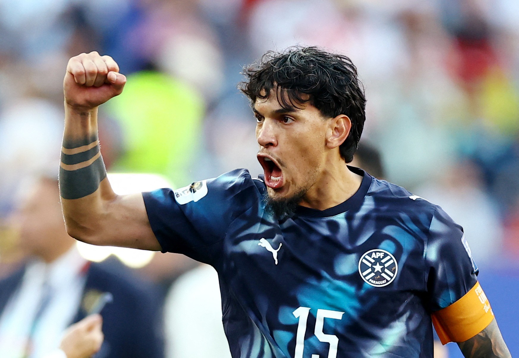 Gustavo Gomez exalta classificação do Paraguai sobre a Alemanha: “Sensação difícil de explicar”