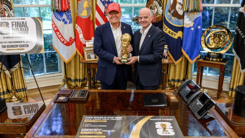 Presidente da Fifa diz que Trump estará na final da Copa do Mundo: ‘Entregaremos o troféu juntos’