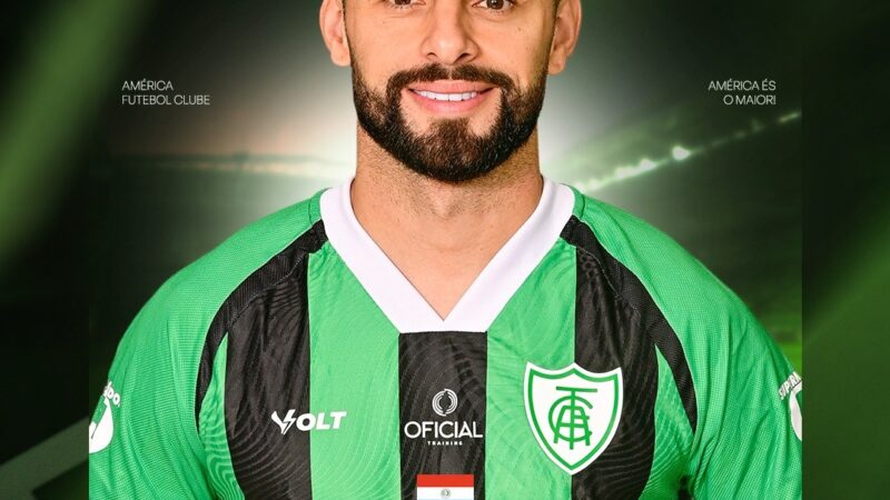 América-MG anuncia contratação de volante paraguaio tricampeão brasileiro