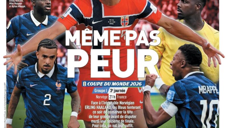 Jornal francês manda recado para Haaland antes de Noruega x França: “Nem um pouco de medo”
