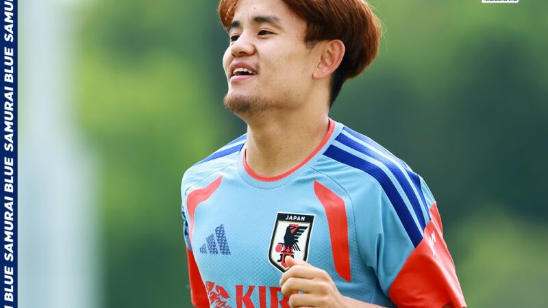 Kubo, do Japão, volta a treinar com bola e aumenta chances de enfrentar o Brasil