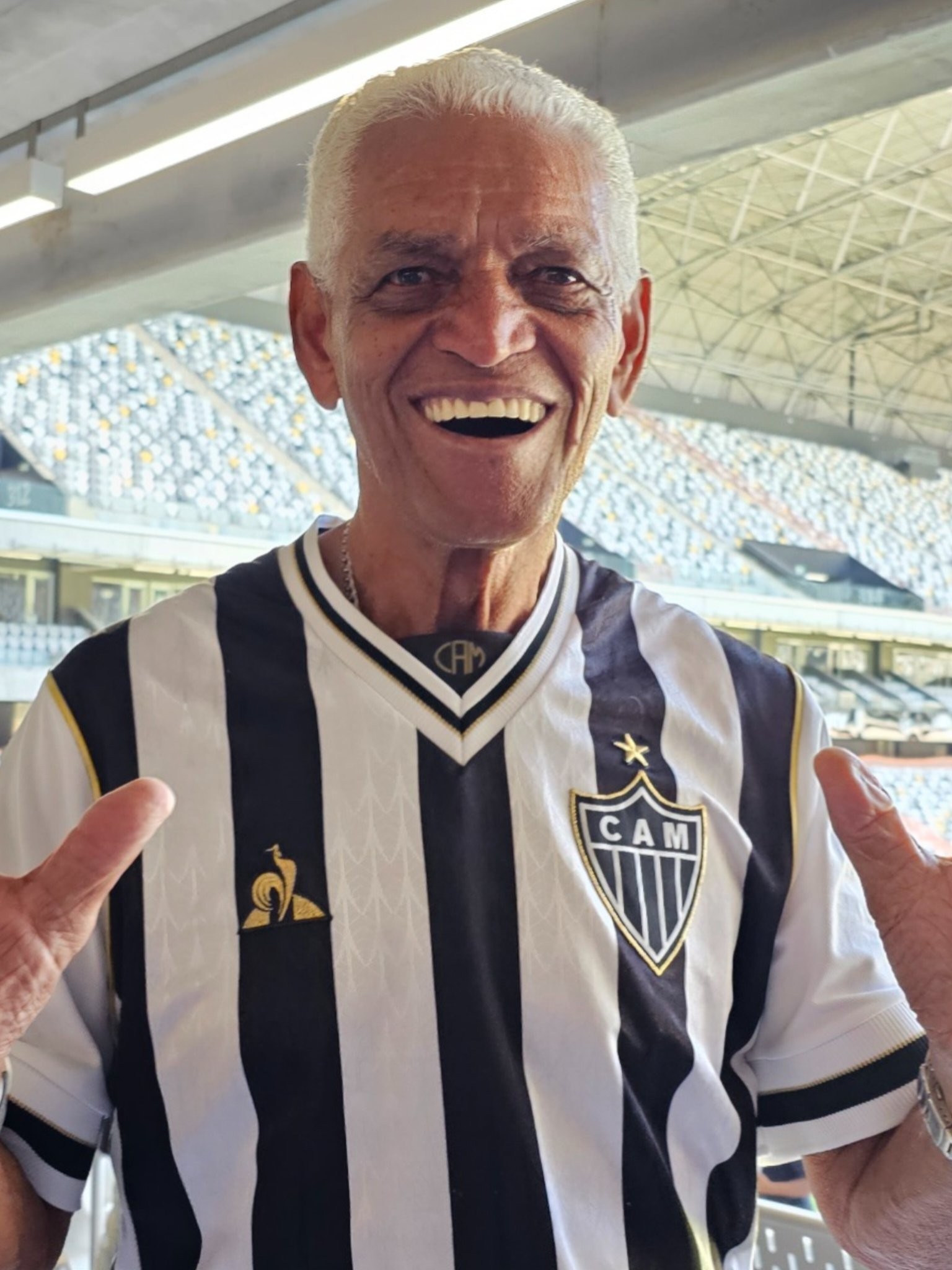 Atlético-MG lamenta morte de Careca, goleiro campeão em 1971