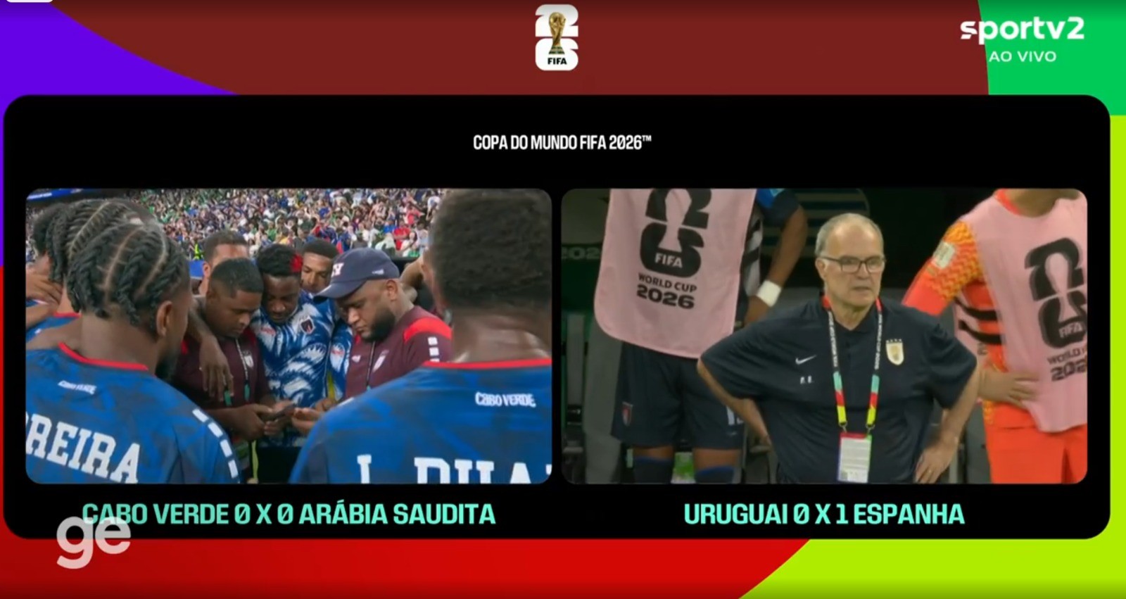 Jogadores de Cabo Verde assistem do celular à classificação para a fase final da Copa do Mundo