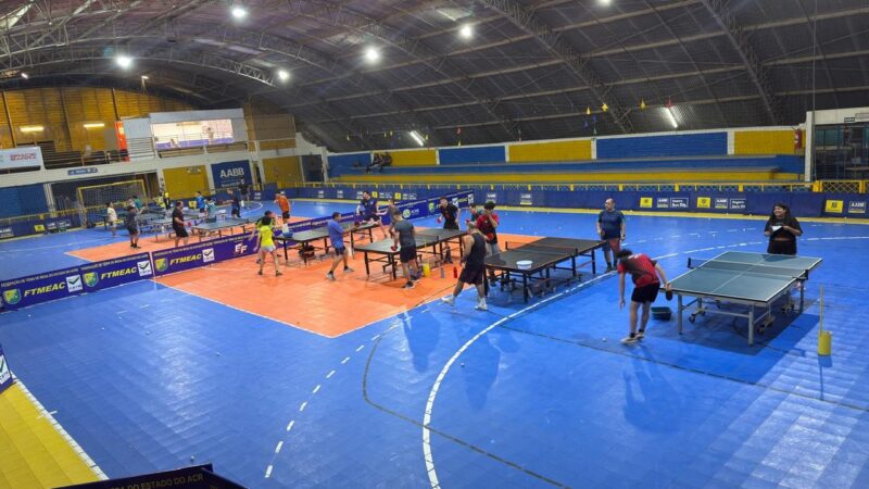 Seletivas de tênis de mesa para a fase nacional dos Jogos Escolares têm data confirmada