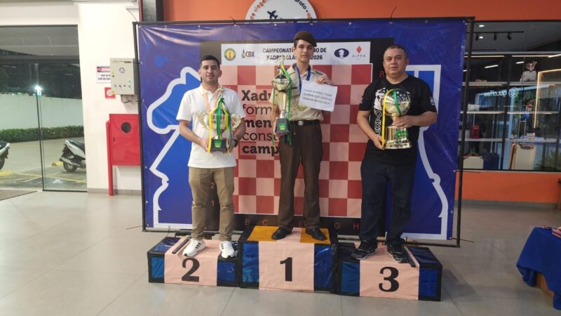 Aos 15 anos, Yvan Lukas é o mais jovem campeão acreano de Xadrez Clássico Absoluto