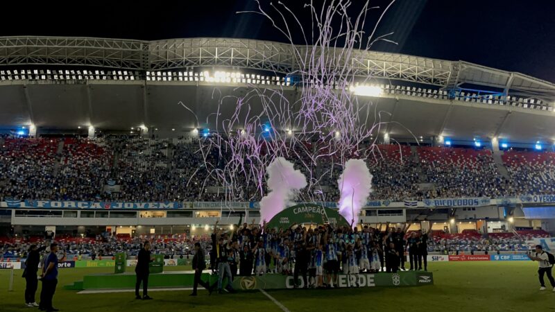 Com homenagem a Vargas e discurso de líderes, Paysandu divulga bastidores do hexa da Copa Verde