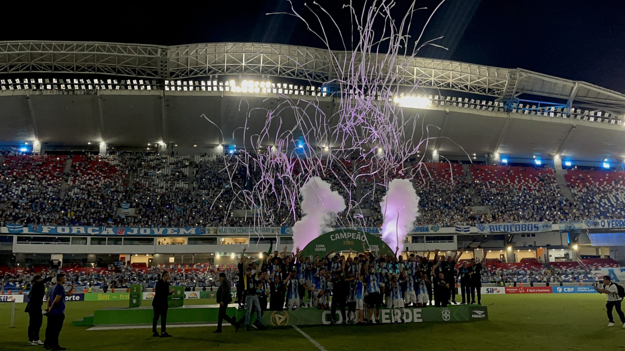 Com homenagem a Vargas e discurso de líderes, Paysandu divulga bastidores do hexa da Copa Verde