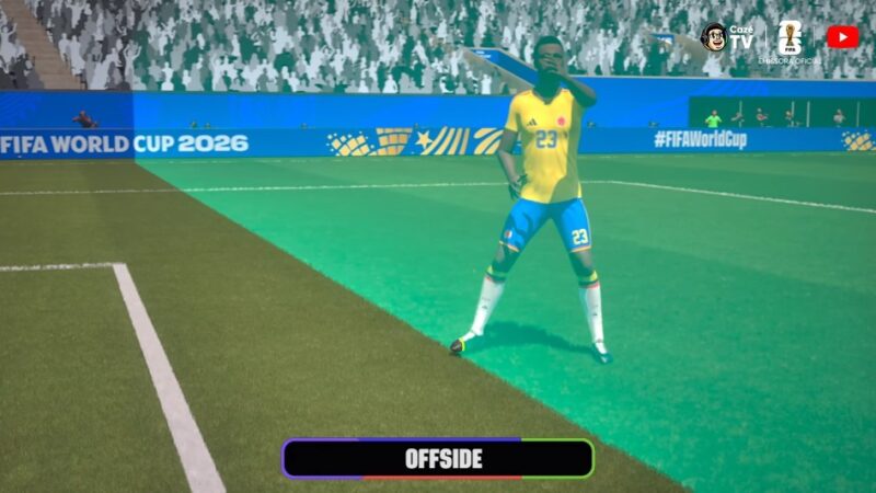 Ponta da chuteira: veja o que causou a anulação de gol da Colômbia contra Portugal