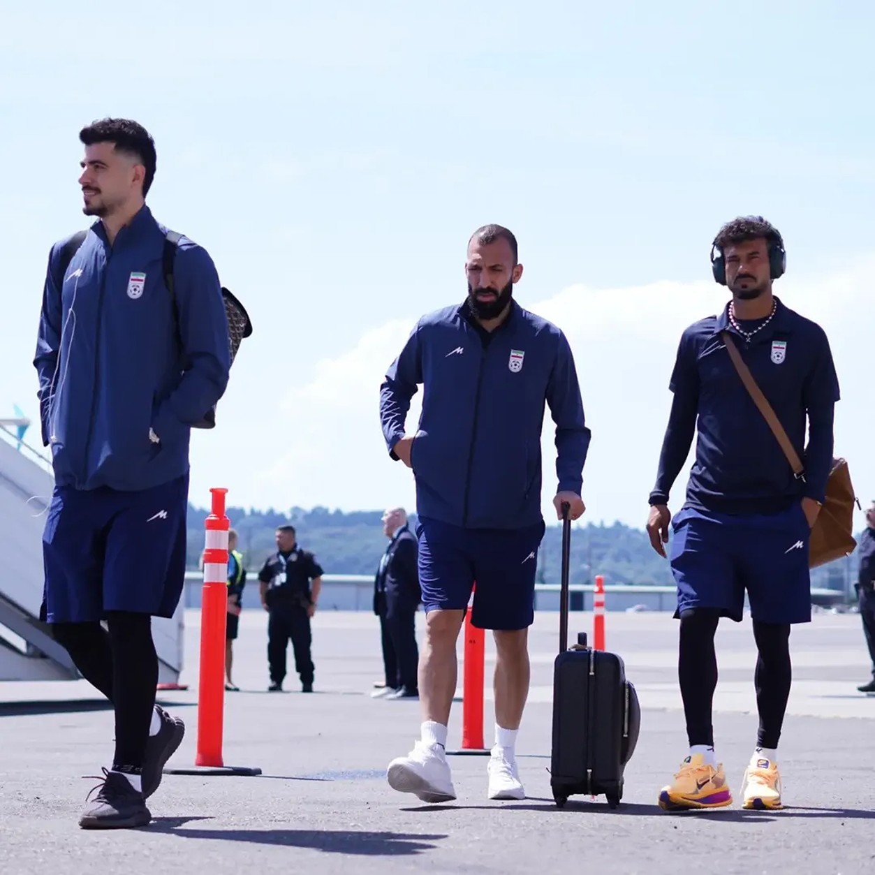 Após atraso, Irã chega a Seattle e terá pela primeira vez dois dias de preparação na cidade do jogo