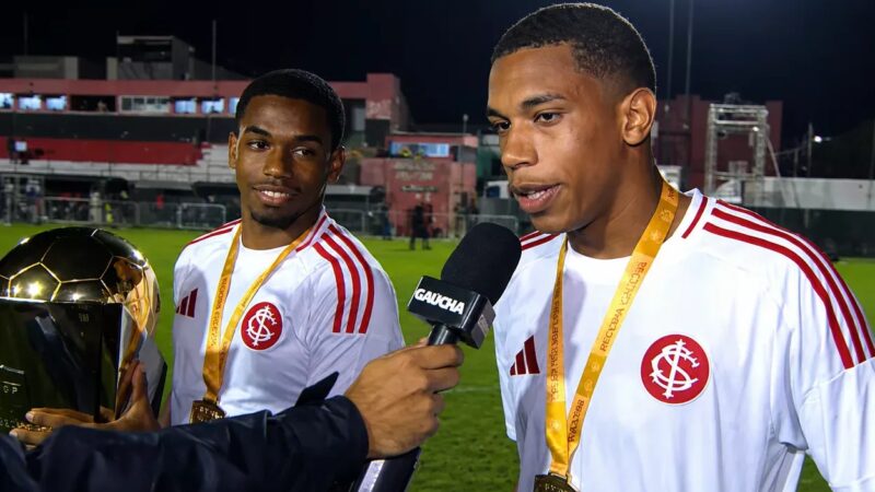 Promessas da base, irmãos reforçam o Inter em Gre-Nal por vaga na final do Gauchão Sub-20