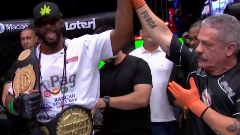 Jungle Fight: André Monstro vence e segue como campeão dos pesos-pesados