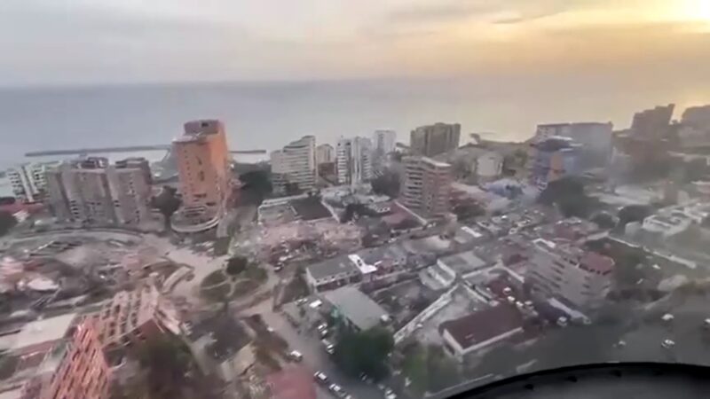 VÍDEO: imagens aéreas mostram destruição em La Guaira, ‘zona de desastre’ na Venezuela