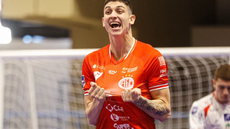 LNF Silver: América-RN vira e vence Concórdia Futsal em Natal