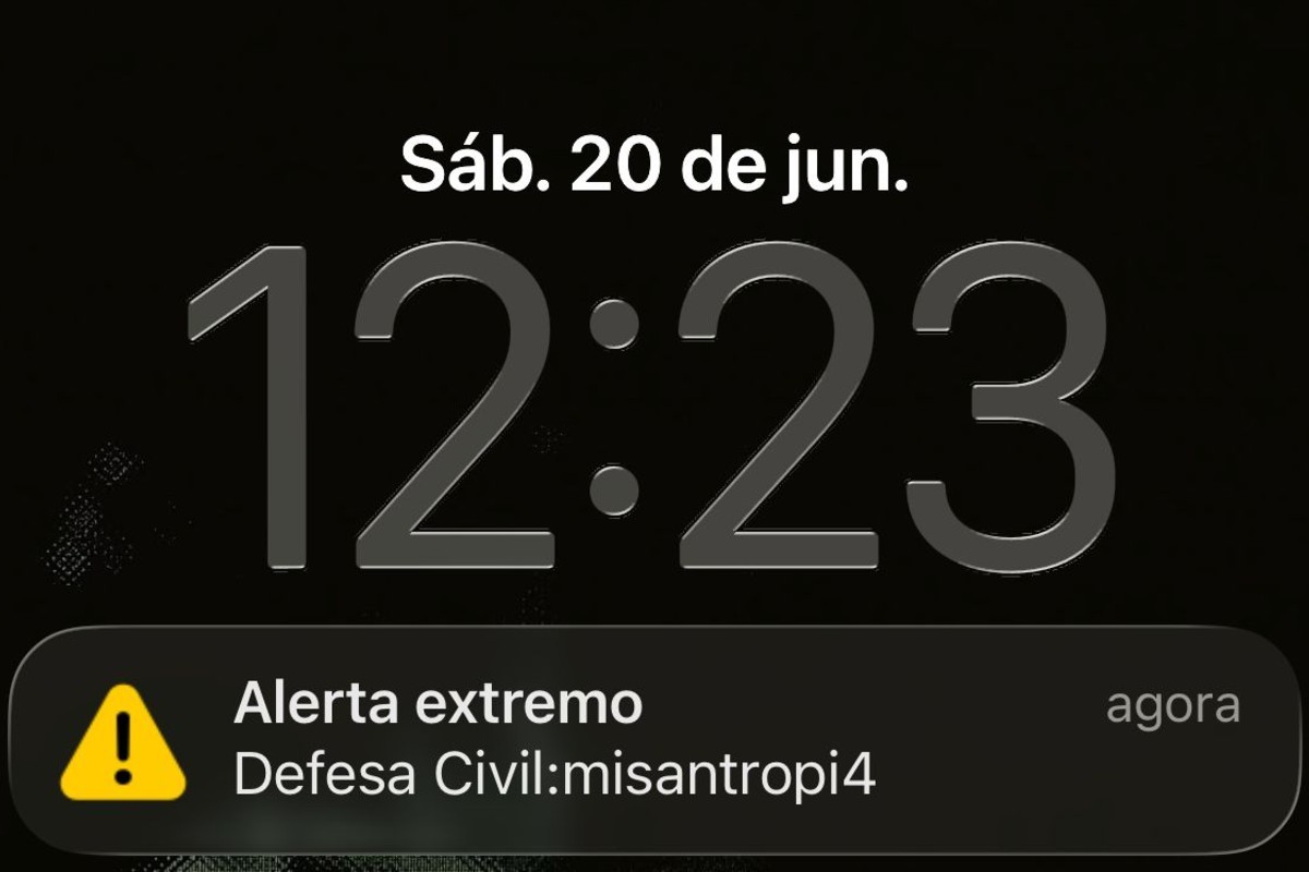 ETs? Mistério? Susto com alerta extremo da Defesa Civil Nacional vira meme nas redes sociais