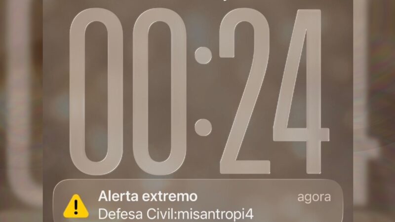 Alerta extremo falso da Defesa Civil: veja o que se sabe e o que ainda falta esclarecer