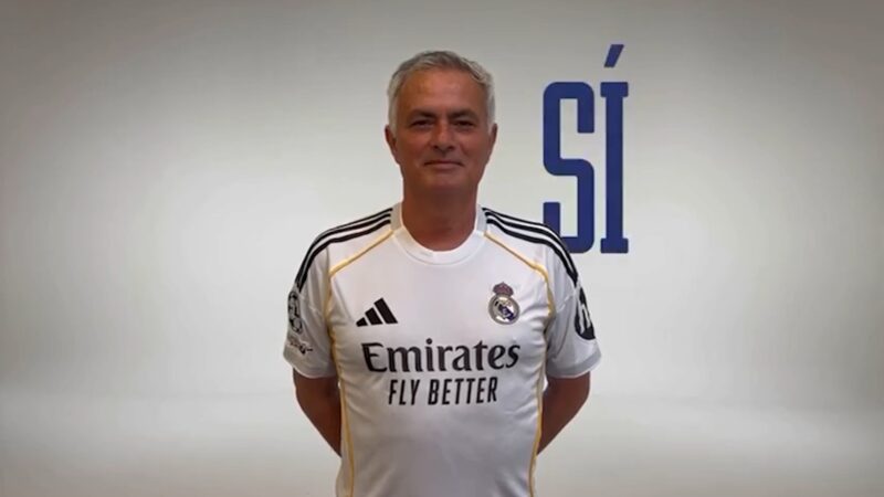Mourinho garante que vídeo de presidente do Real Madrid para anunciá-lo foi feito por IA, diz jornal