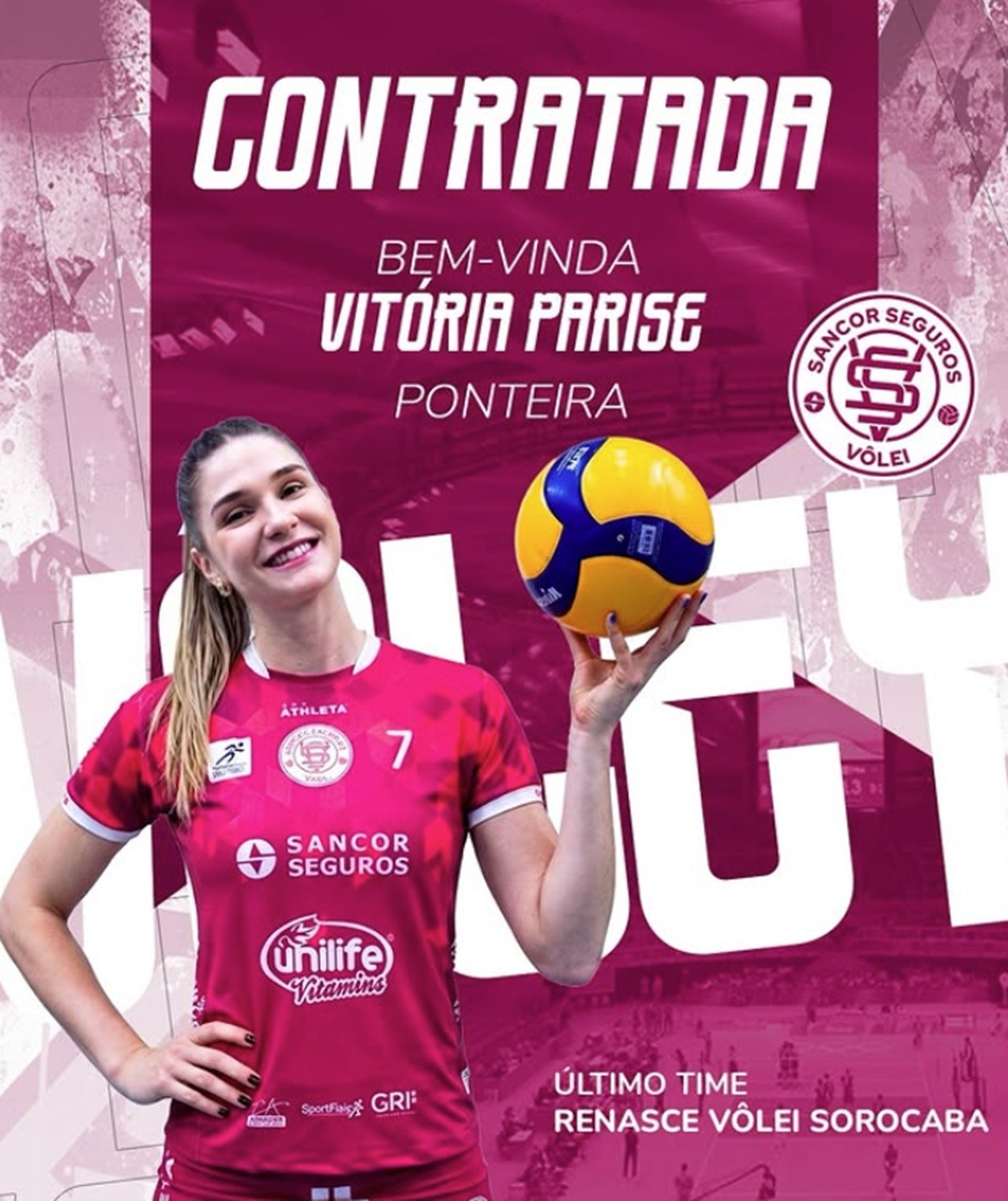 Londrina anuncia mais dois nomes e chega a nove reforços para a Superliga Feminina