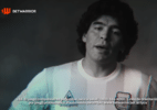 Propaganda com Maradona recriado por IA causa polêmica na Argentina