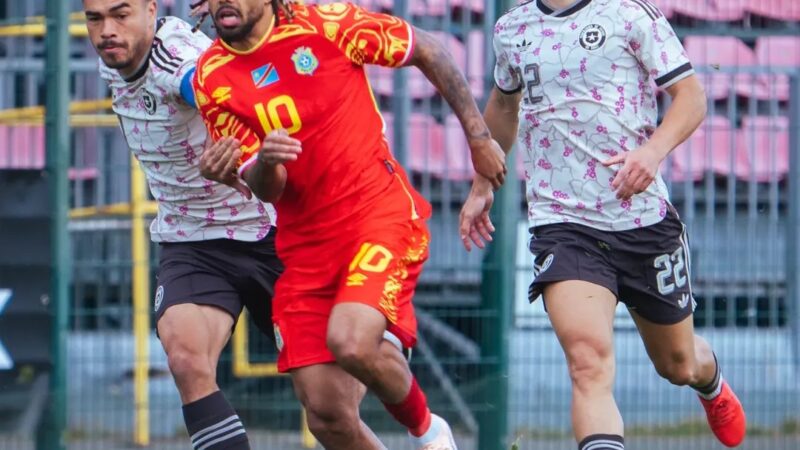 No último teste, RD Congo perde do Chile em amistoso que mudou de lugar duas vezes