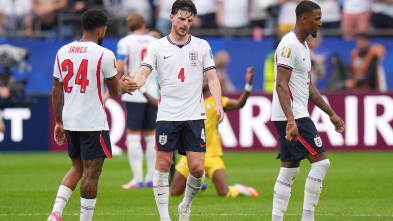 Declan Rice minimiza empate sem gols da Inglaterra: “Vocês têm que dar os créditos à Gana”