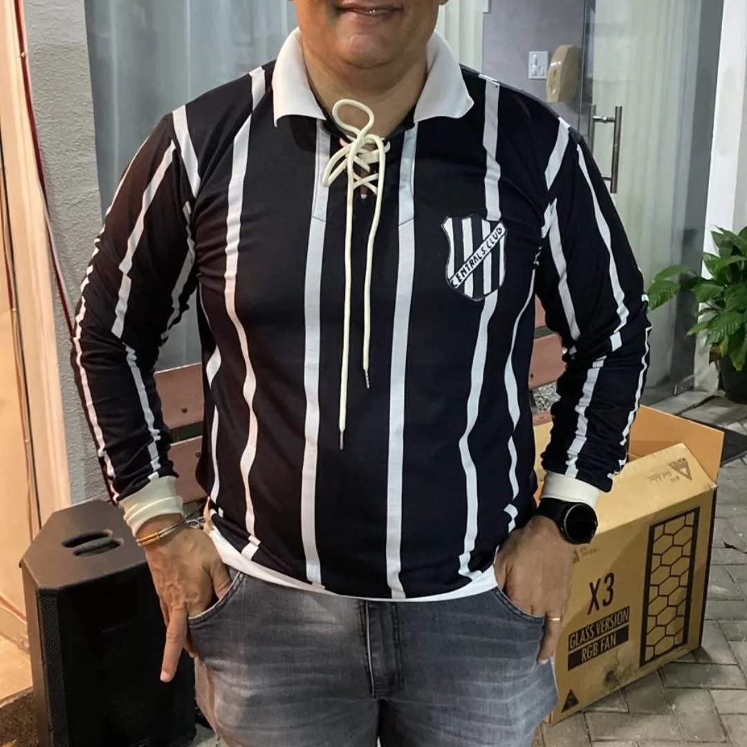 Torcedores do Central lançam réplica de primeiro uniforme do clube