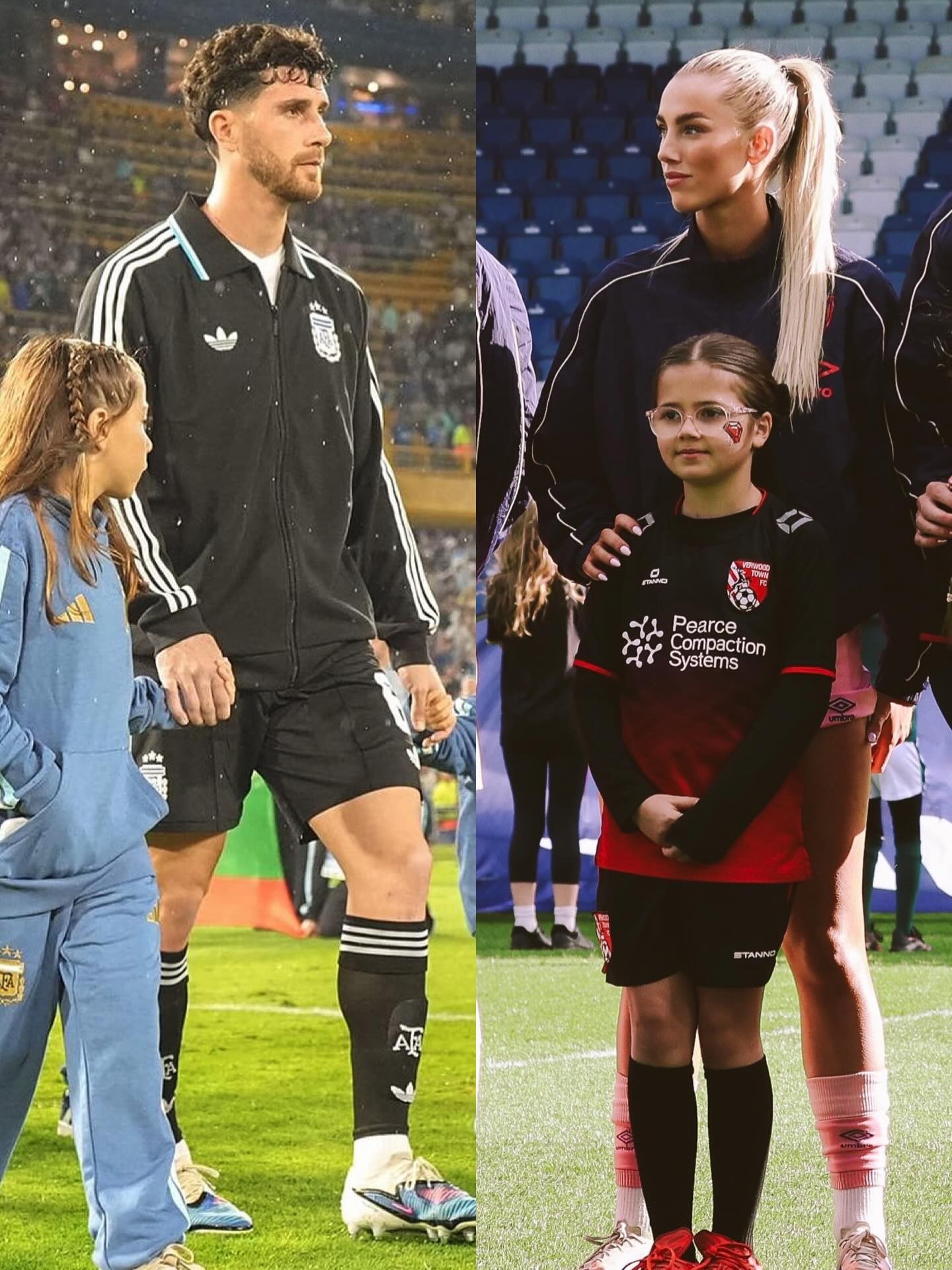 Namorada de argentino convocado às pressas também é jogadora; eles se conheceram no mesmo clube