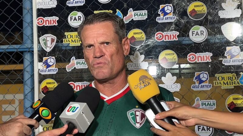 Ito cita desequilíbrio do Fluminense-PI e projeta jogo de volta: “Dignidade para defender a instituição”
