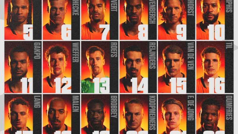 Memphis Depay será o camisa 10 da Holanda na Copa; confira numeração completa