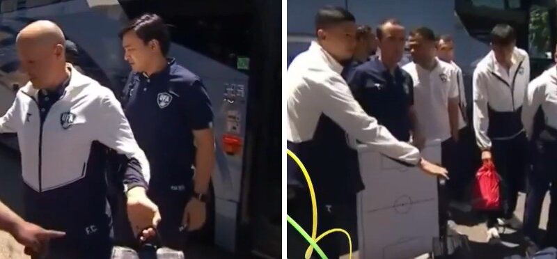 Técnico do Uzbequistão, Cannavaro desmente incômodo com revista em aeroporto: “Organização impecável”