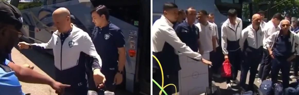 Técnico do Uzbequistão, Cannavaro desmente incômodo com revista em aeroporto: “Organização impecável”