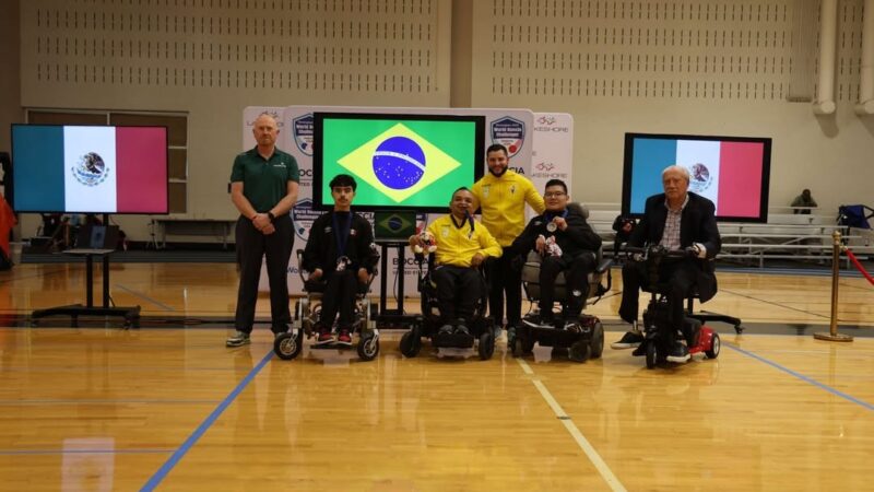 Maciel Santos conquista ouro na Copa do Mundo de bocha paralímpica nos EUA