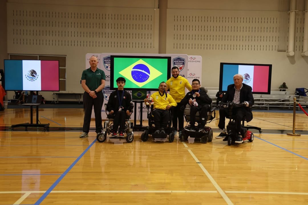 Maciel Santos conquista o ouro no Challenger dos EUA de bocha paralímpica