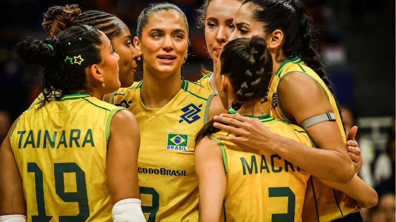 Brasil x Itália na Liga das Nações Feminina de vôlei: onde assistir e horário