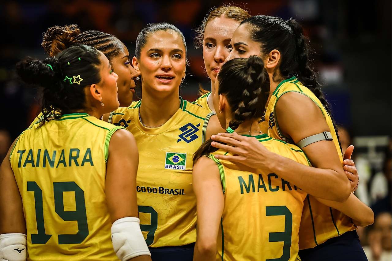 Brasil x Itália na Liga das Nações Feminina de vôlei: onde assistir e horário