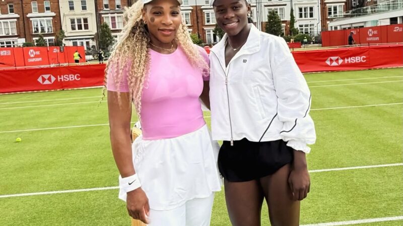Serena Williams treina com dupla antes do retorno no WTA 500 de Queen’s: “A rainha está de volta”