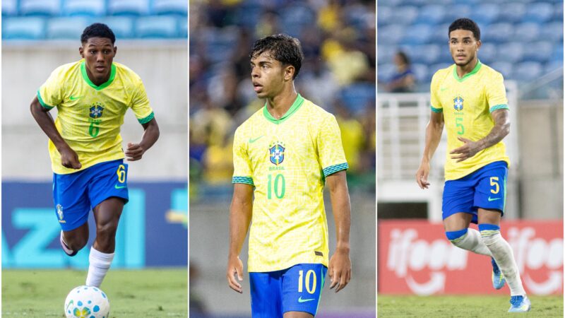 Com Gabriel Justen de camisa 10, Fluminense lidera convocados para Seleção Brasileira Sub-17
