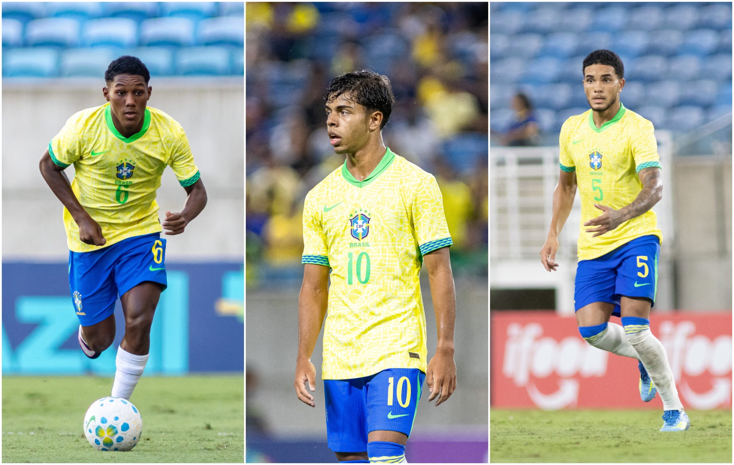 Com Gabriel Justen de camisa 10, Fluminense lidera convocados para Seleção Brasileira Sub-17
