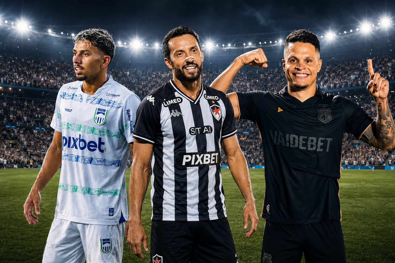 Nenê, Buba e Kayan: veja o raio-x dos protagonistas de Botafogo-PB, Treze e Serra Branca