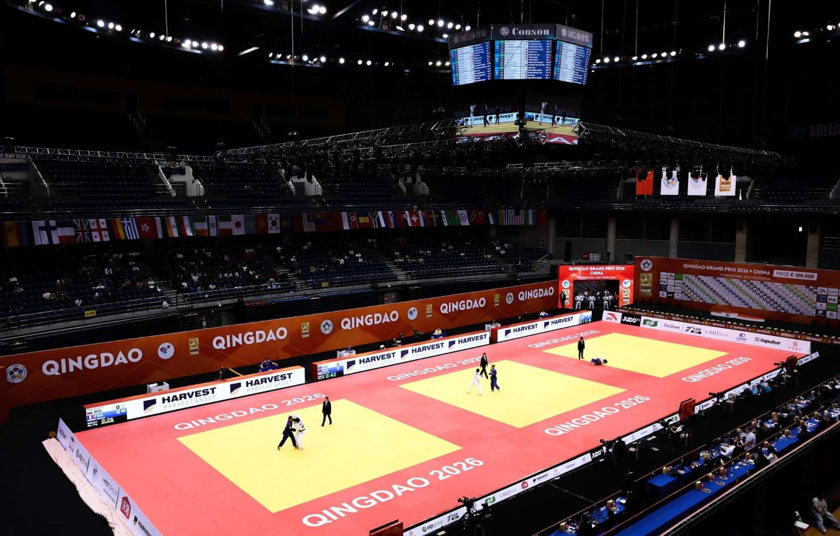 Guilherme Schimidt e Giovani Ferreira ficam com a prata no último dia do Grand Prix de Judô da China
