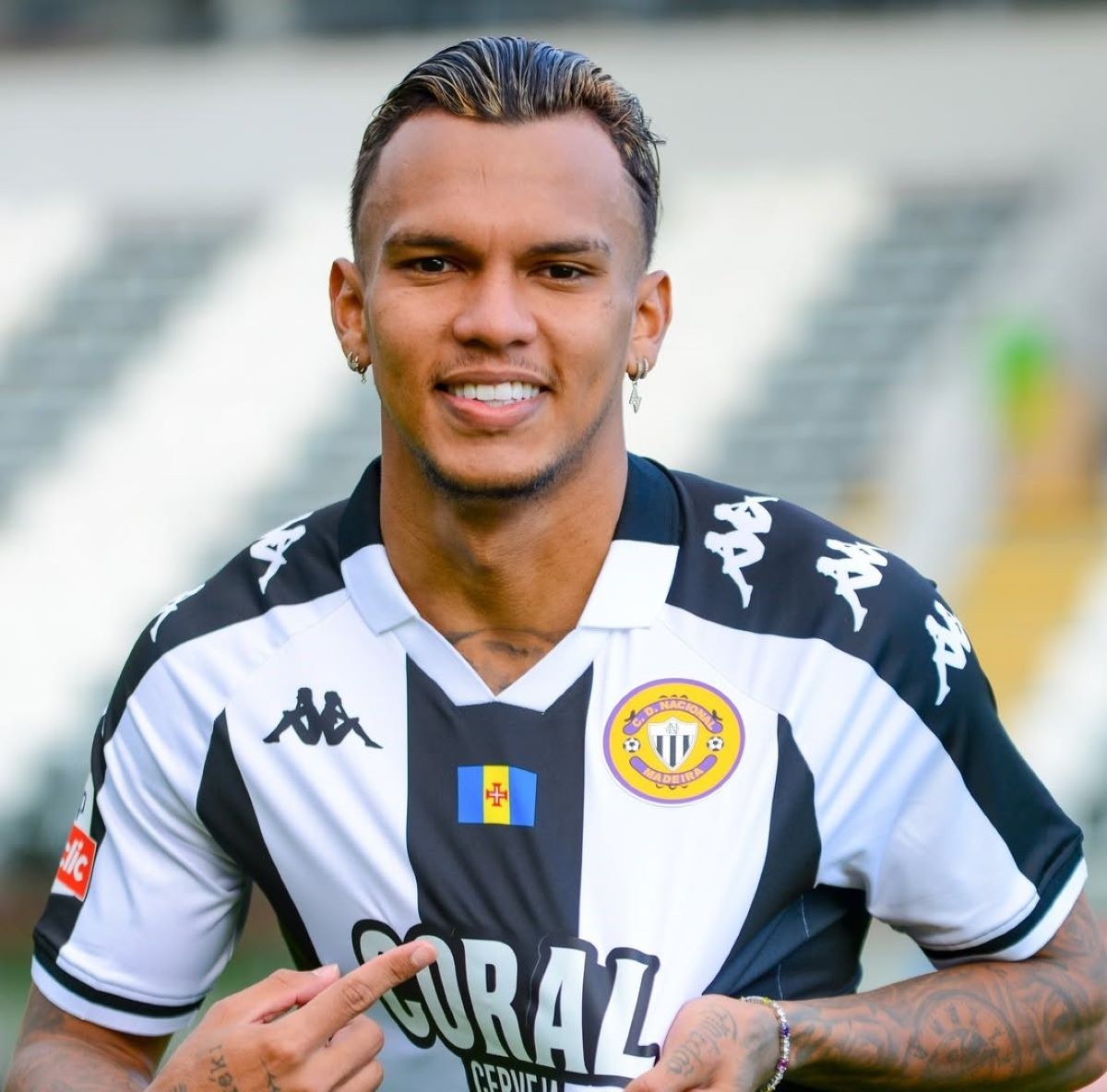 Ex-Palmeiras e Santos, Gabriel Veron ganha sequência e curte boa fase no Nacional, de Portugal