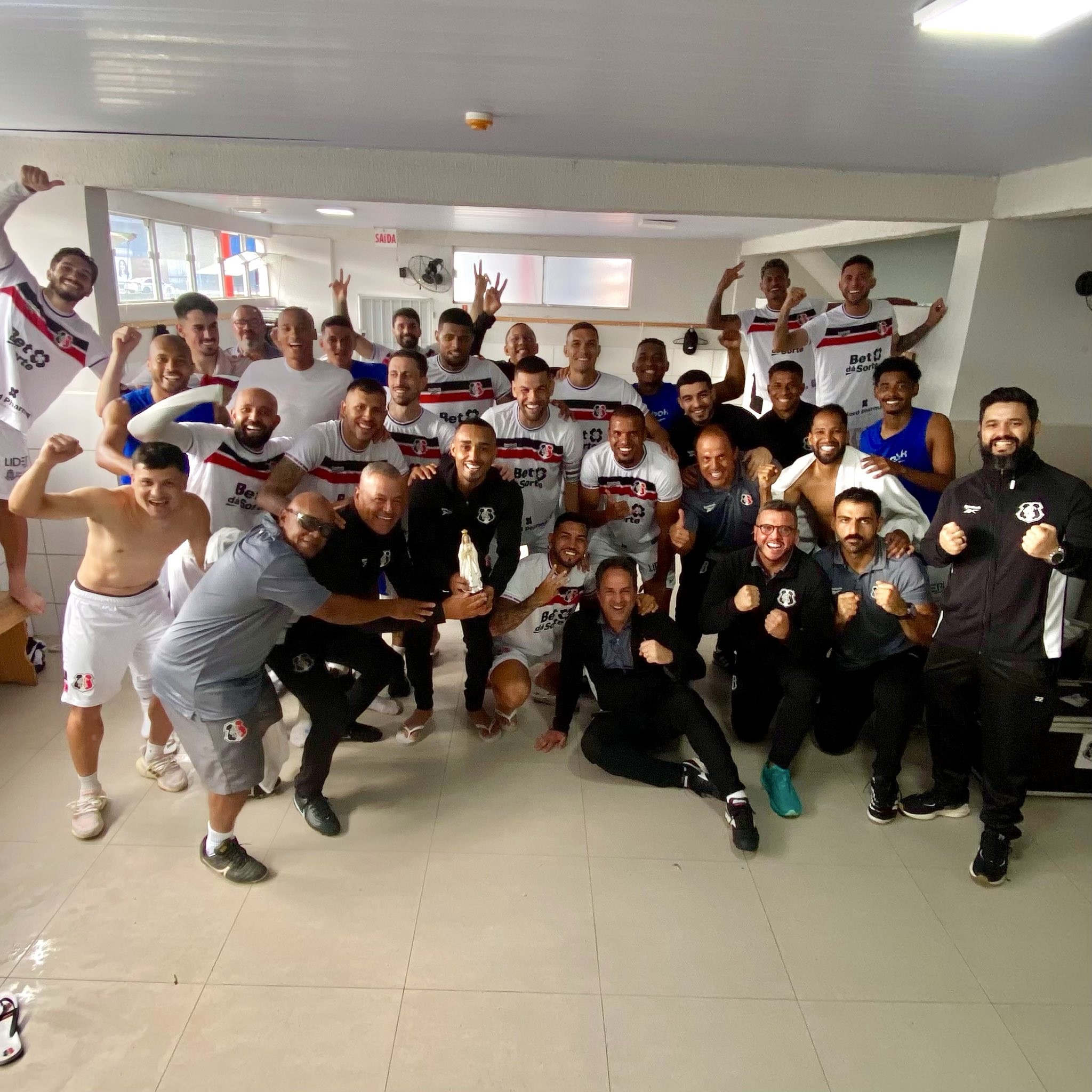 “Vitória importante para nossas pretensões”, diz capitão do Santa Cruz