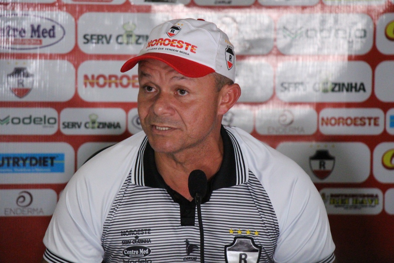 Marcinho Guerreiro cita desafios no River-PI e projeta: “Precisamos de um time competitivo”