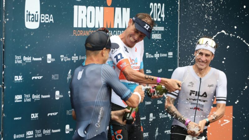 Lenda do Ironman se despede do triatlo profissional em Florianópolis