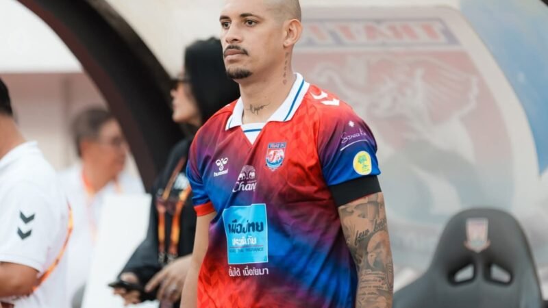 Crislan se despede do Trat FC da Tailândia; atacante foi o artilheiro do clube na temporada