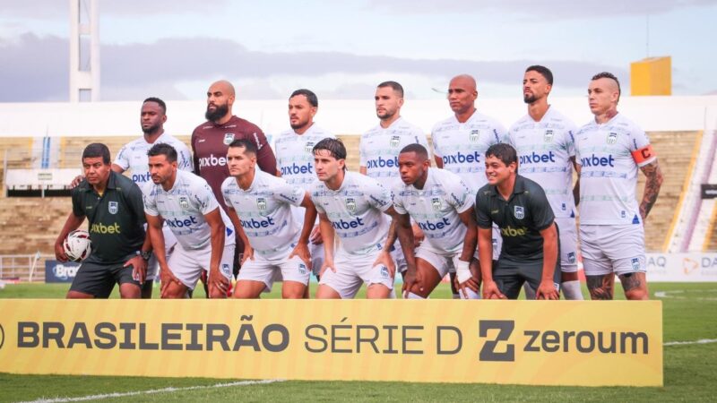 Desempenho em casa preocupa o Serra Branca para o mata-mata da Série D do Brasileiro
