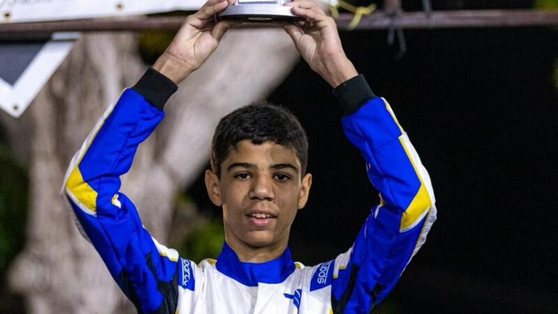 Com vitória na Graduado A, Daniel Sales é destaque na 1ª etapa do Sul Maranhense de Kart